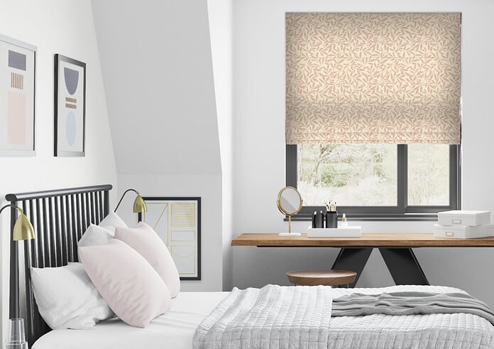Abele, Blush - Twist&Fit Roman Blind - Image 3